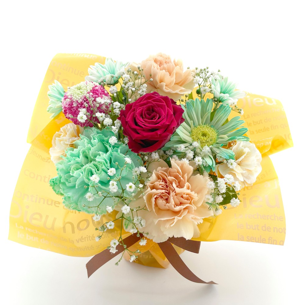 卒業祝いの花 Flowers Do おまかせアレンジ 花の贈り物はフラワーズ ドゥ 花キューピット加盟店